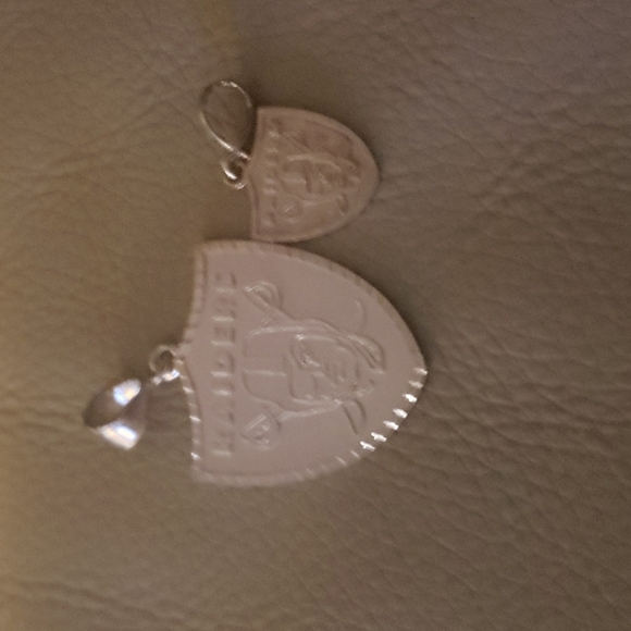 COPY - Raider Sterling Silver Charm/Pendant (lg) - Picture 3 of 3